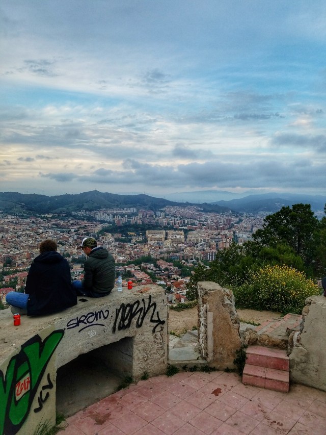 View from Bunkers of Carmel in Barcelona, Spain