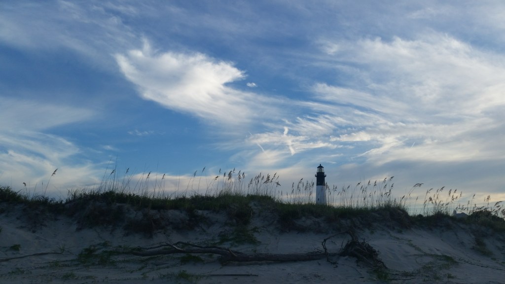 Tybee Island beach lighthouse Georgia