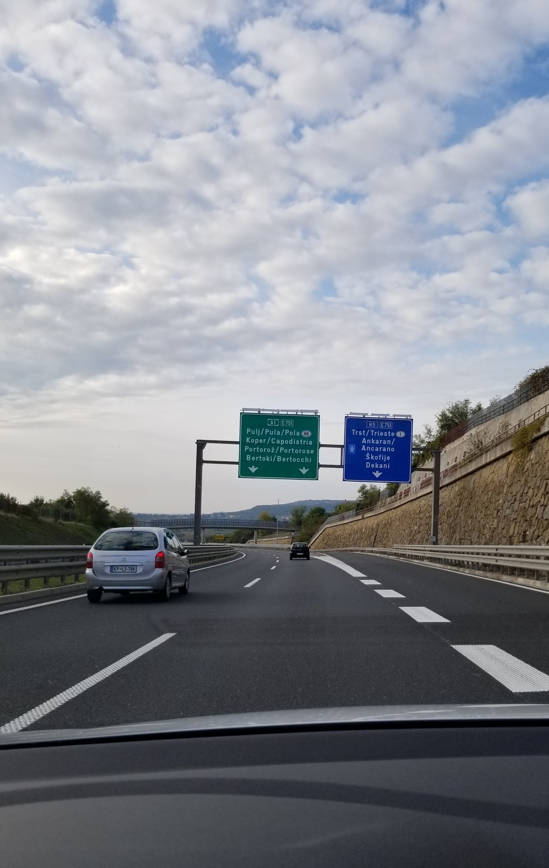 Highway in Croatia