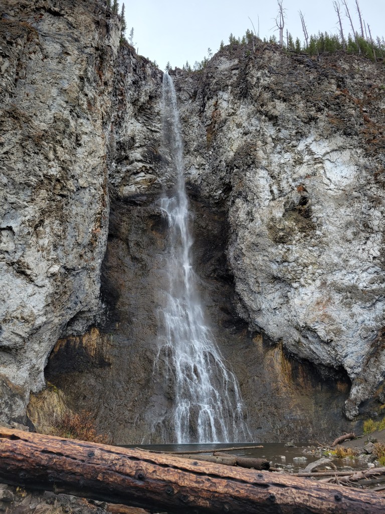 Fairy Falls in Yellowstone National Park