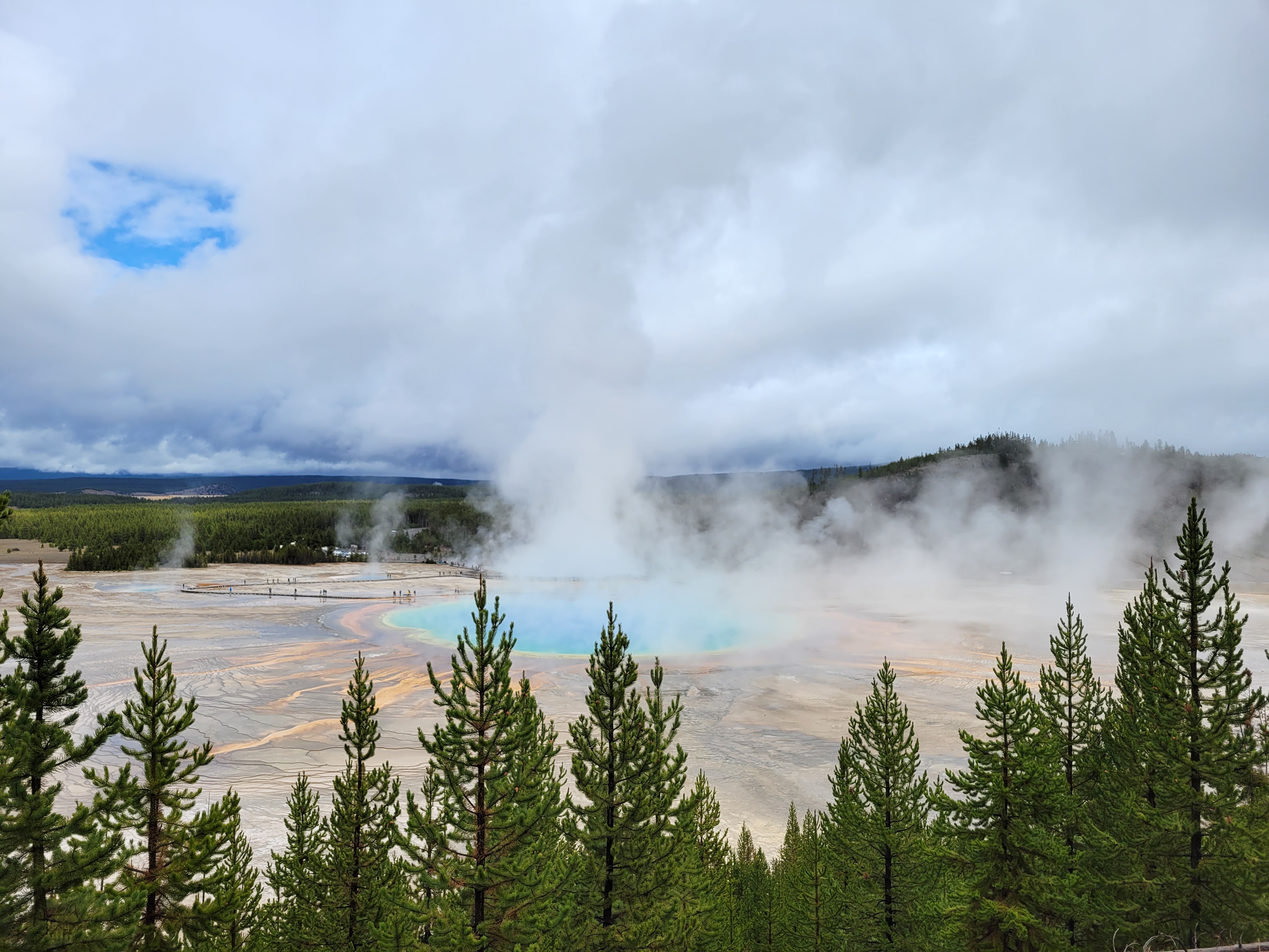 Grand Prismatic Spring Yellowstone National Park 