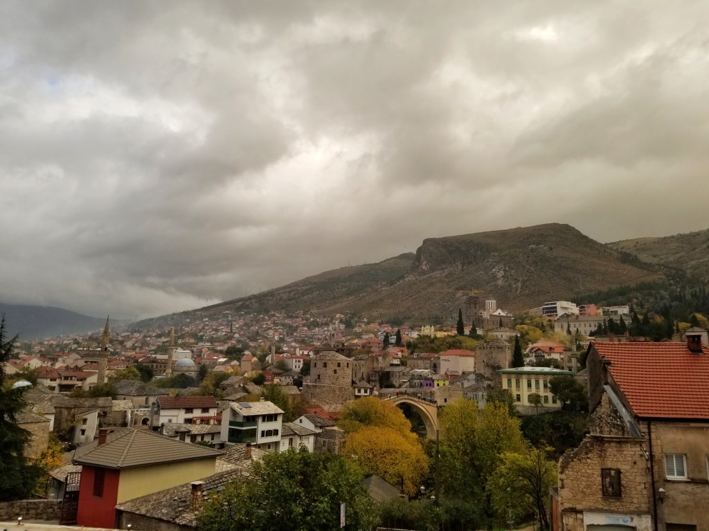 The city of Mostar, Bosnia and Herzegovina