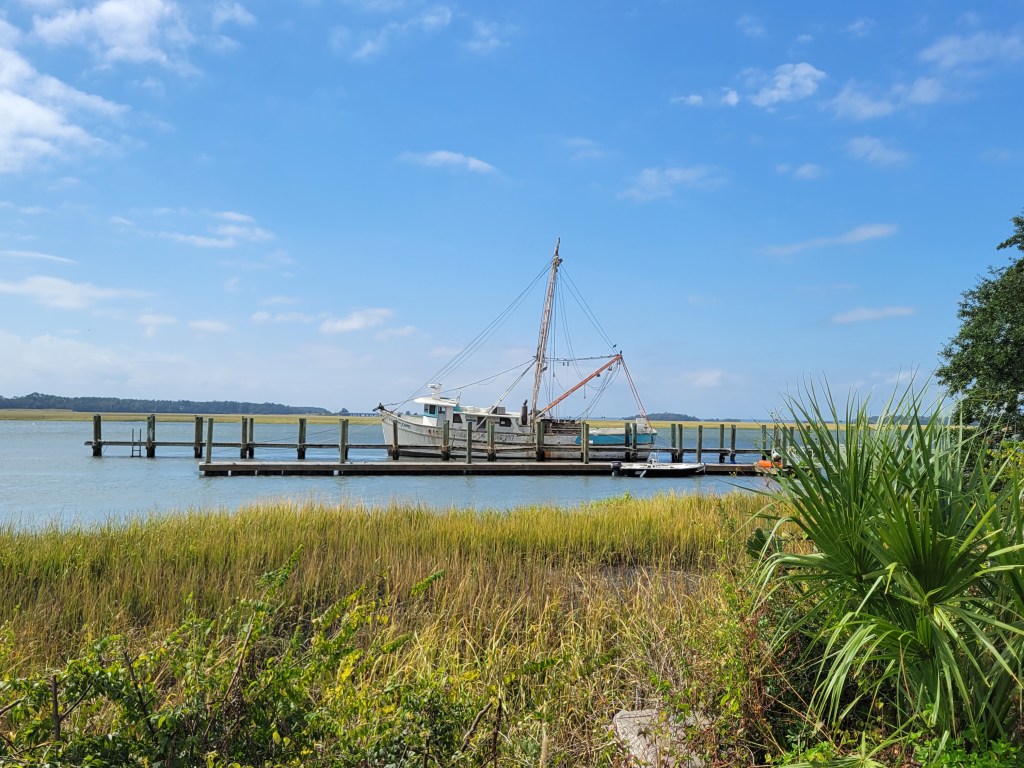 Fishing boat in Port Royal South Carolina