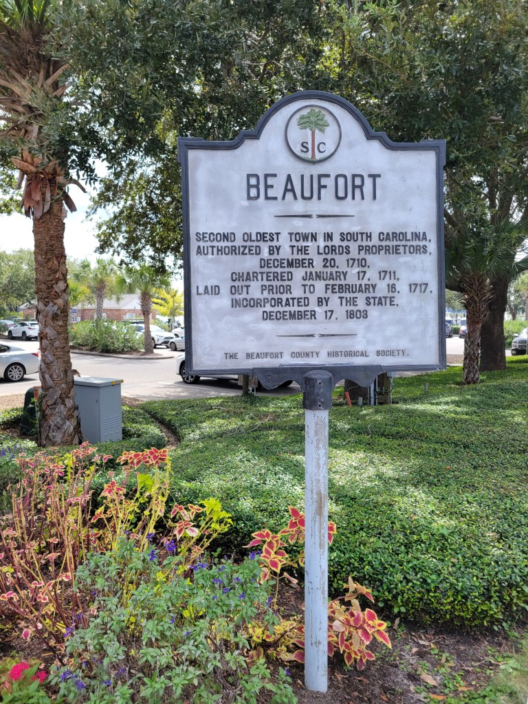 Beaufort, South Carolina sign