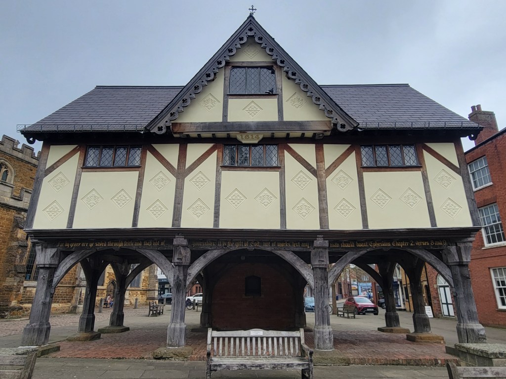 Old Grammar School in Market Harborough, UK