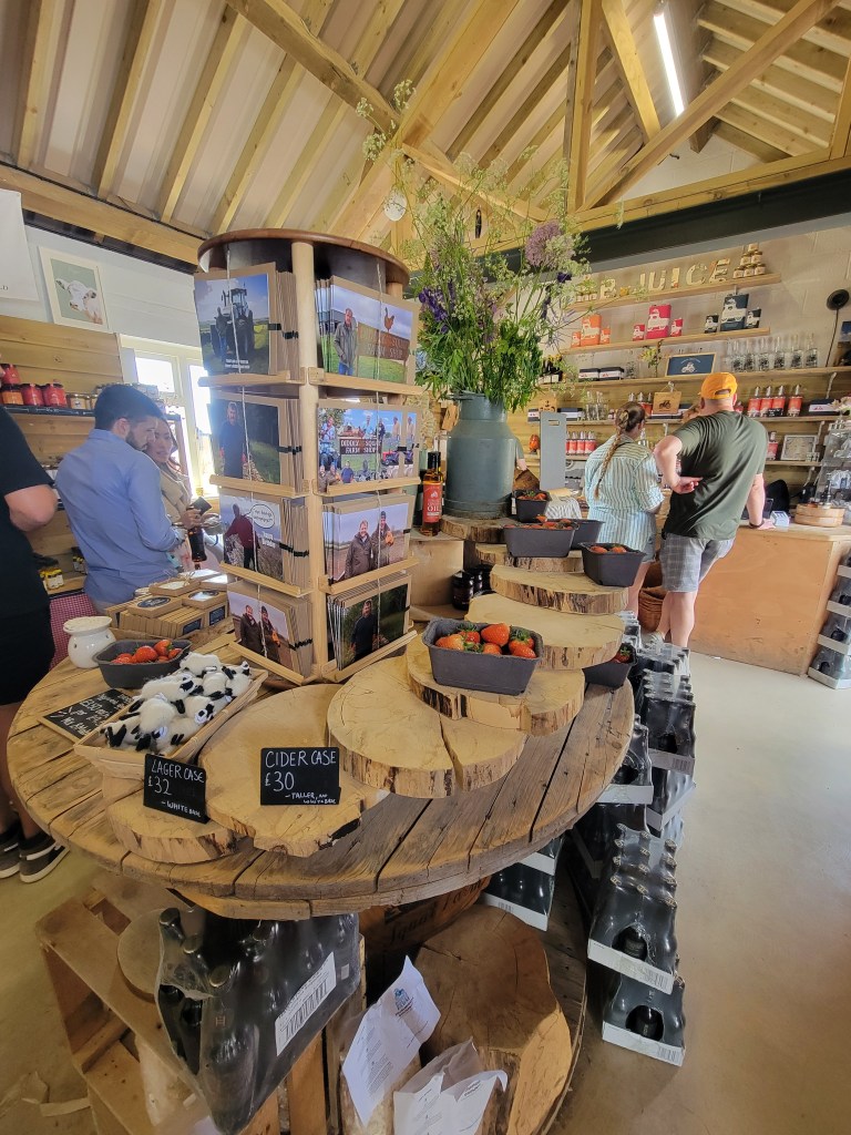 Diddly Squat Farm Shop in England