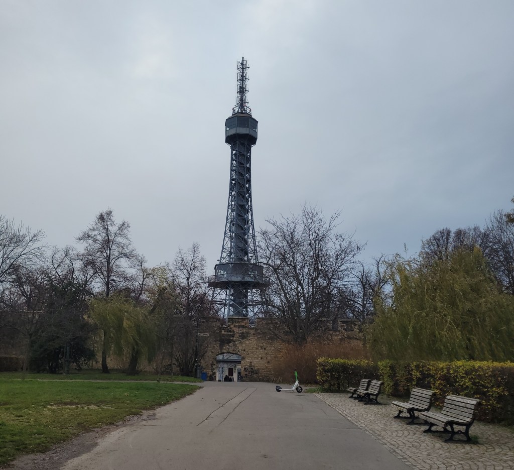 Petrin Tower in Prague
