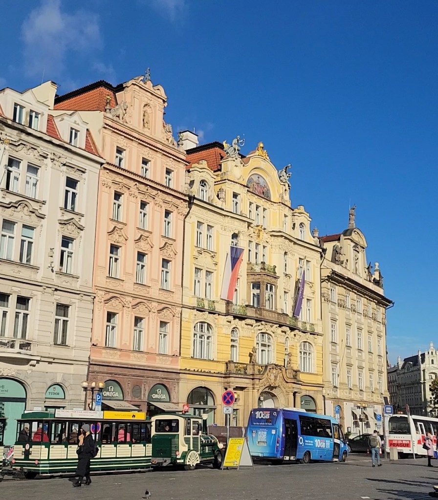 Old Town square in Prague, Czech Republic 
