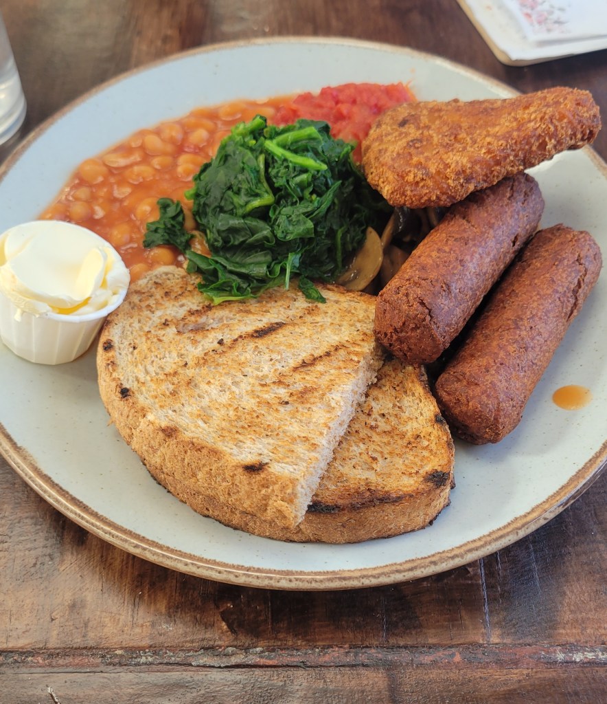 Vegan English breakfast 