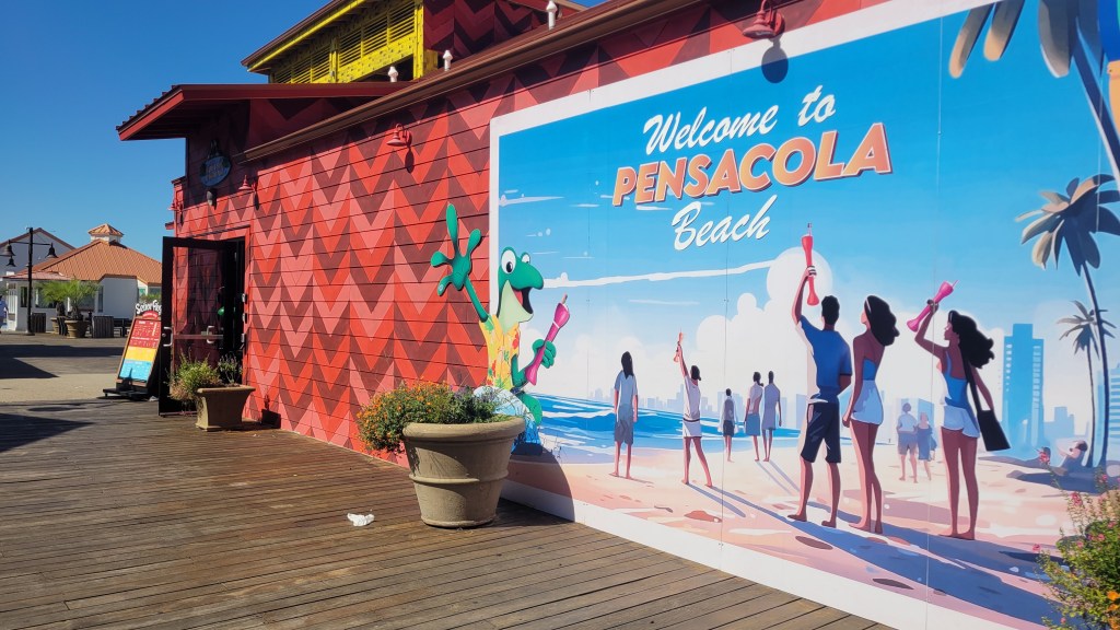 Pensacola Beach mural