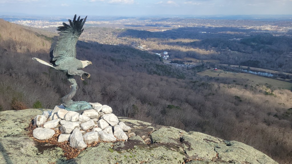 View from Rock City on Lookout Mountain, Georgia
