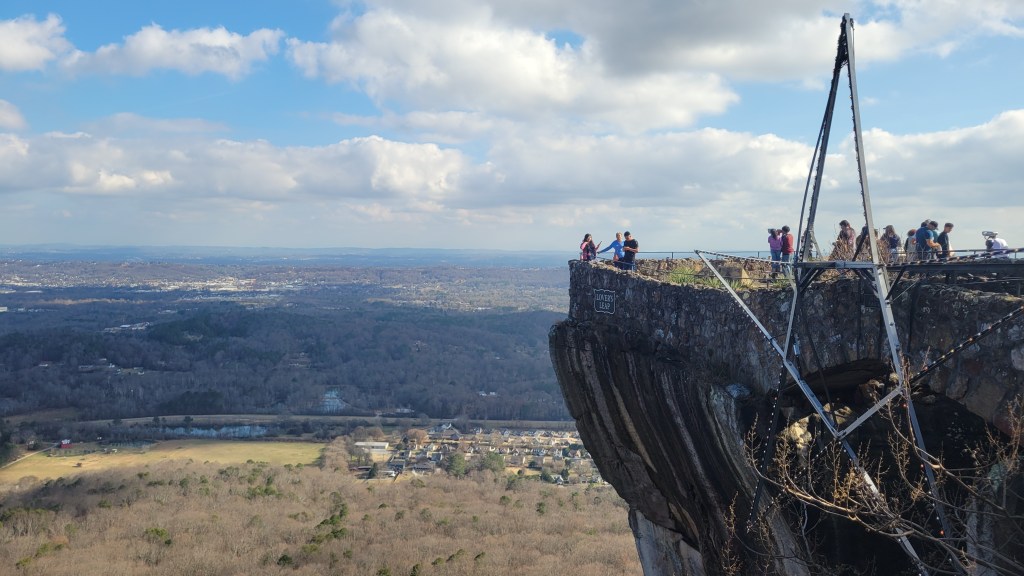Lover's Leap at Rock City on Lookout Mountain, Georgia