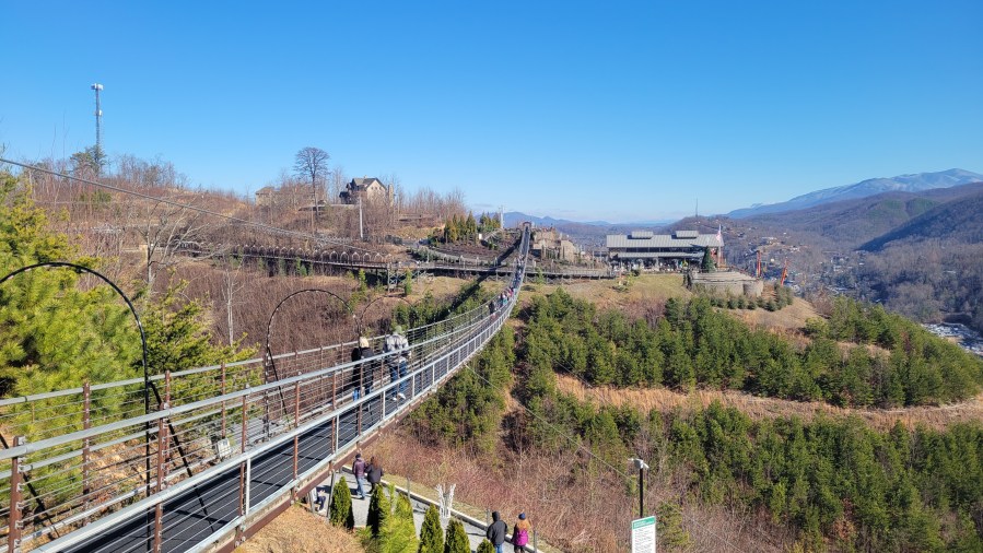 Gatlinburg Tennessee Skybridge