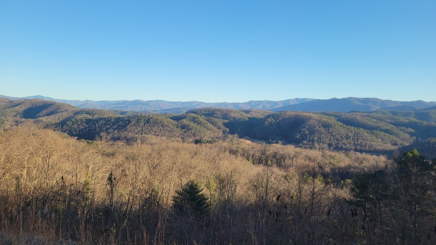 Smoky Mountains on a sunny day