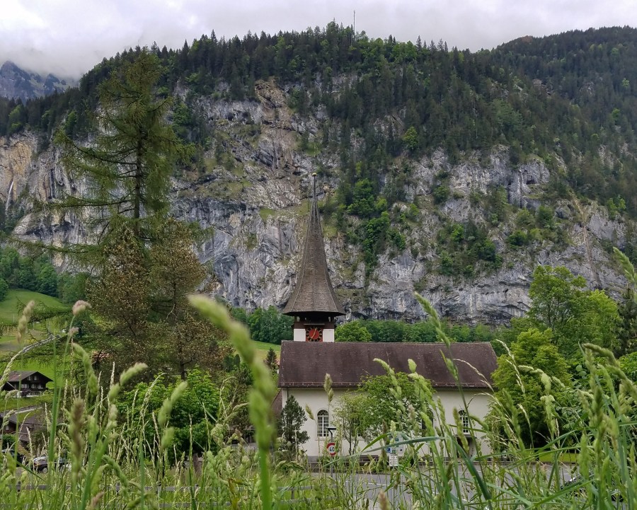 Church in Lauterbrunnen, Switzerland