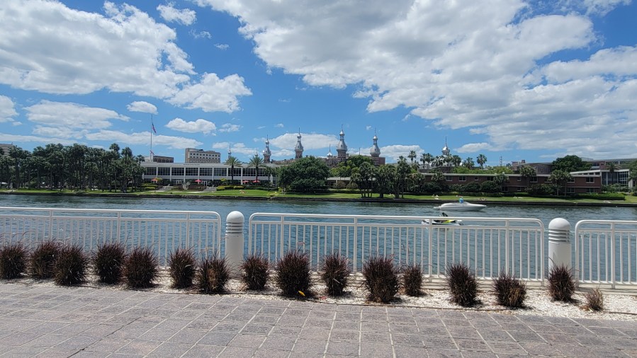 University of Tampa along the Riverwalk