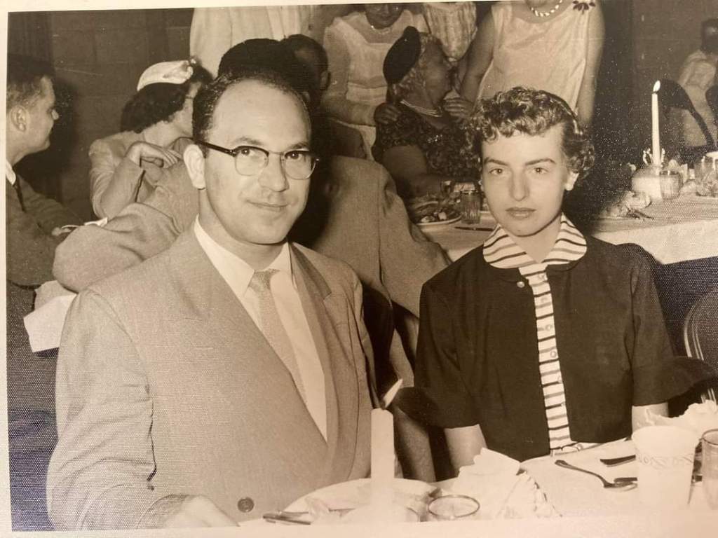 1950s photo of a couple