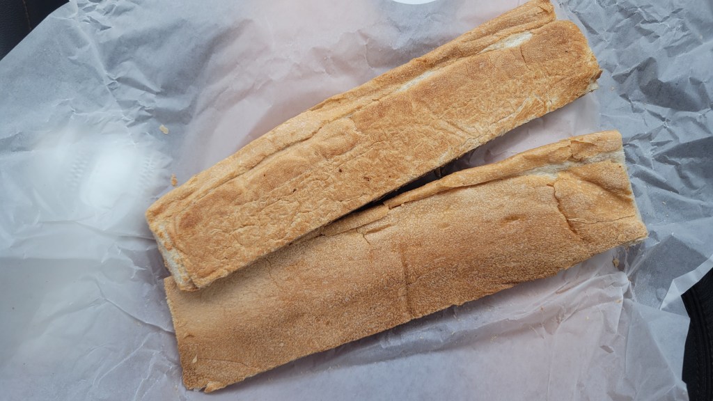 Cuban bread from La Segunda Bakery in Tampa, Florida 