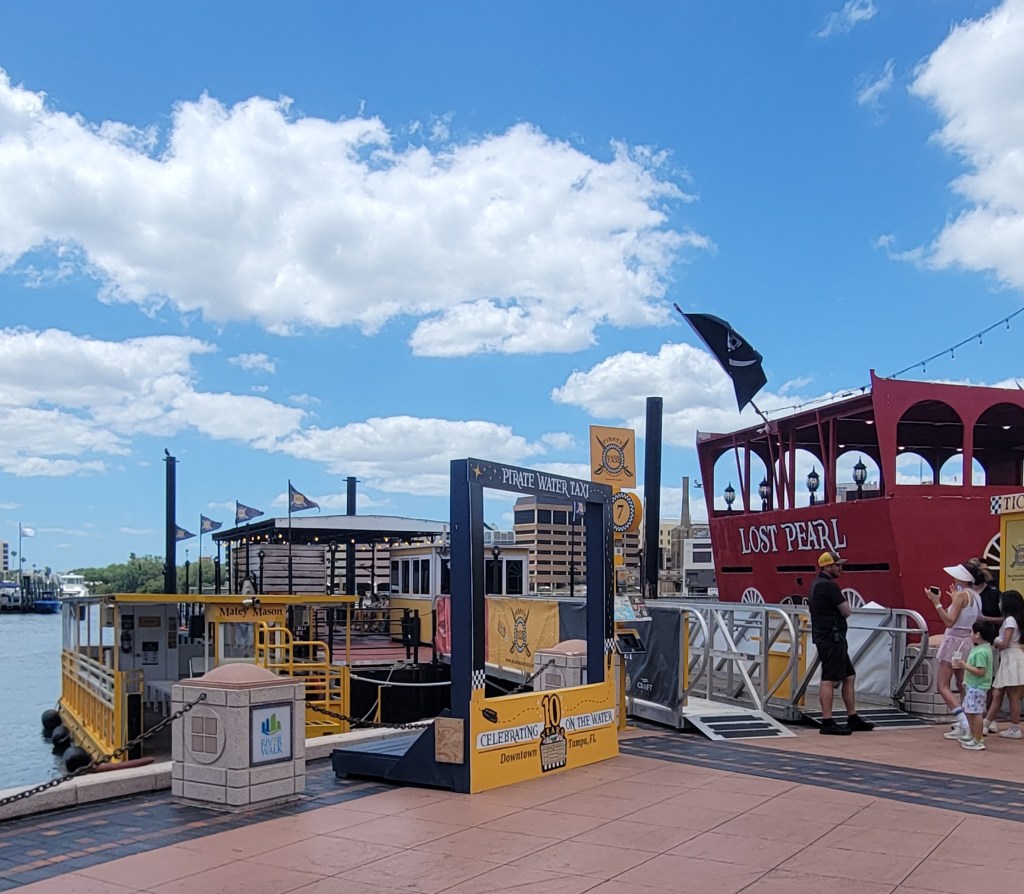Tampa Riverwalk water taxis