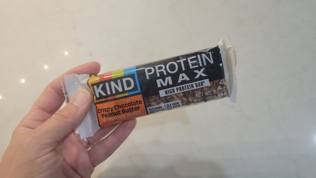 KIND MAX Protein Bar in package