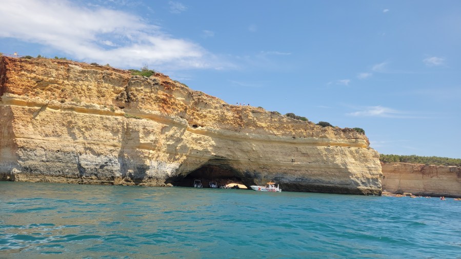 Coastal cliffs in Portugal