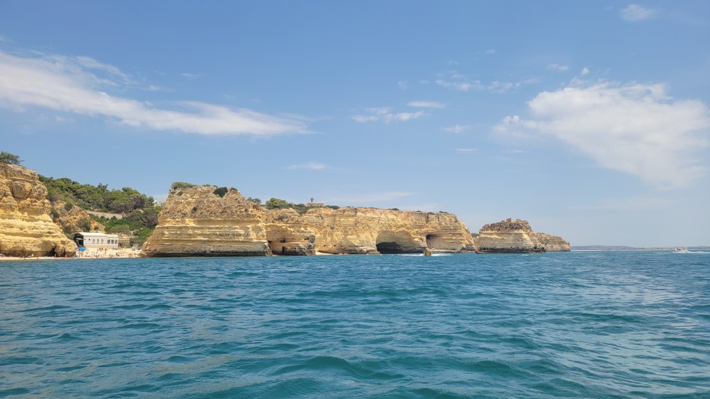 Coastal cliffs in Portugal 