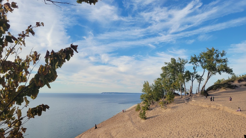 Sleeping Bear Dunes National Lakeshore in Michigan
